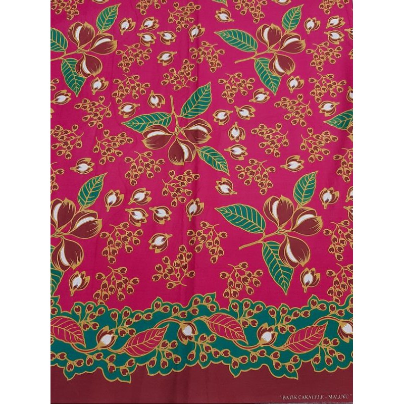 Jual Kain Batik Maluku Motif Buah Pala Indonesia|Shopee Indonesia 800_X_800_jpg