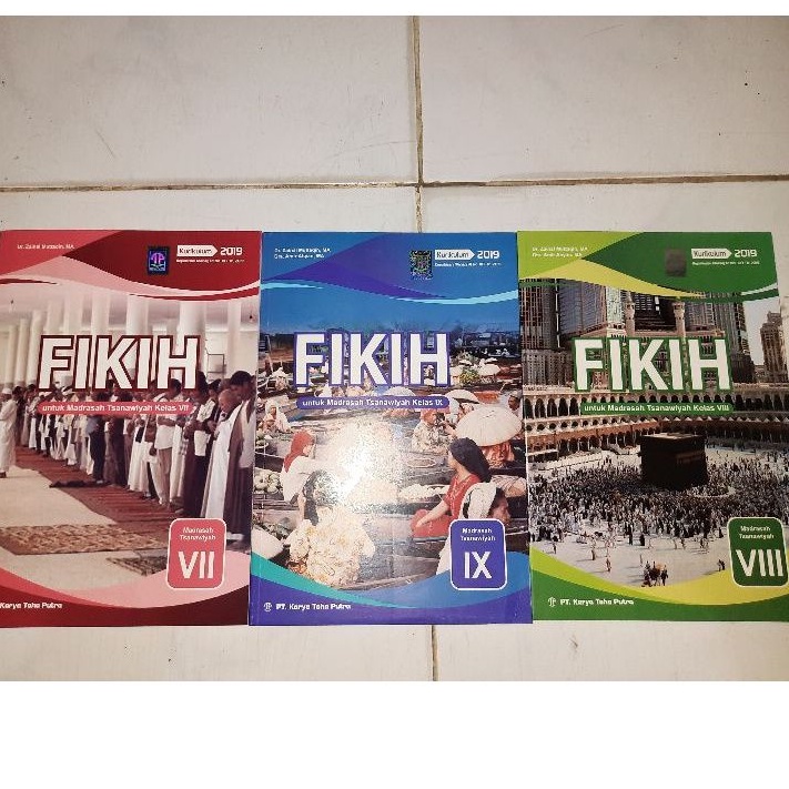 BUKU SISWA FIKIH KELAS 7 8 9 MTs Kurikulum 2019 Revisi Fiqih Madrasah  Tsanawiyah Toha Putra | Shopee Indonesia