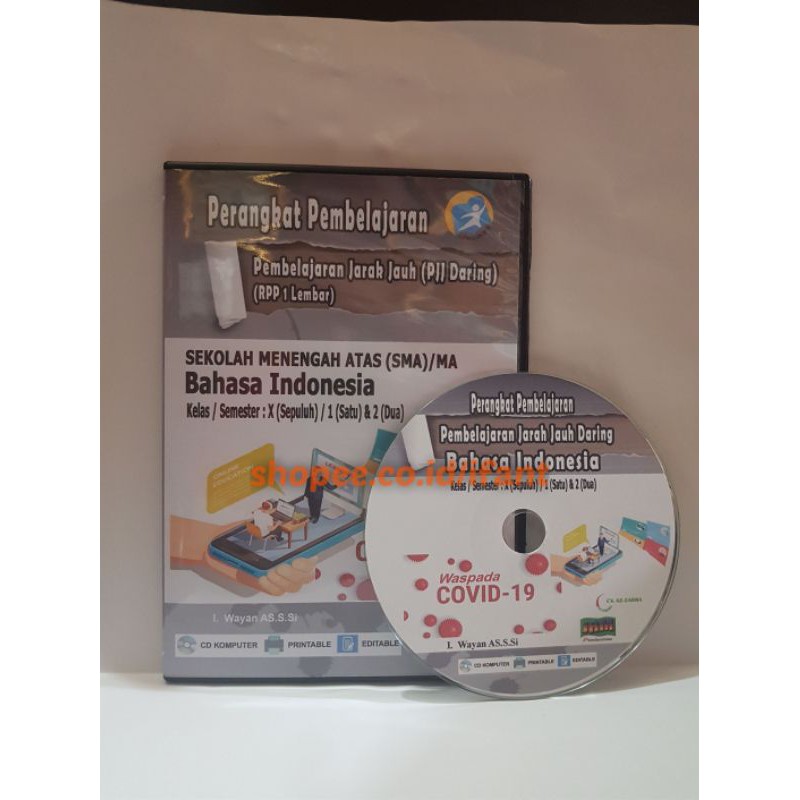 Berdasarkan surat edaran menteri pendidikan dan kebudayaan nomor 14 tahun 2019 tentang penyederhanaan rpp dimana rpp hanya terdiri dari 3 komponen yang meliputi: Komplit Rpp Smp Sma Matematika Wajib Kurikulum 2013 Revisi Terbaru Shopee Indonesia