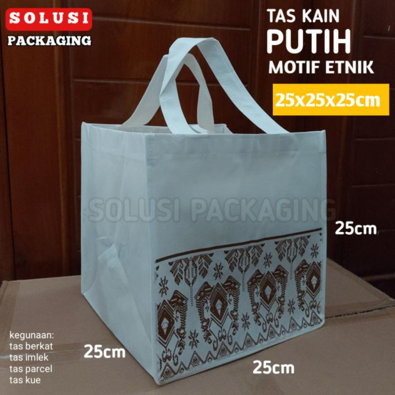 TAS KAIN PARCEL TAS IMLEK TAS BERKAT HAJATAN PAPERBAG KRESEK NASI KOTAK KUE  | Shopee Indonesia