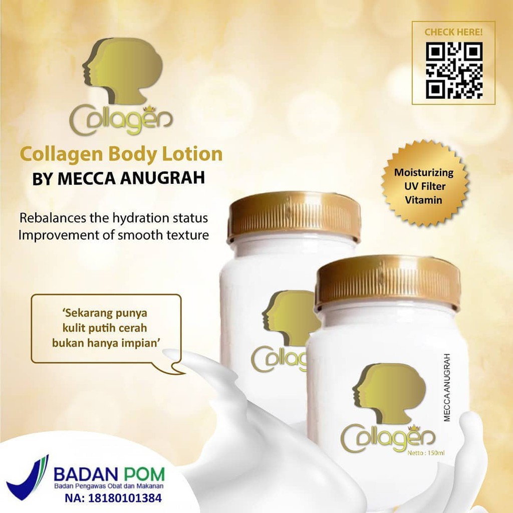 Emeron ternyata juga merilis beberapa varian hand body lotion. BIBIT COLLAGEN MECCA BY ANUGERAH/BIBIT COLLAGEN MECCA SYB