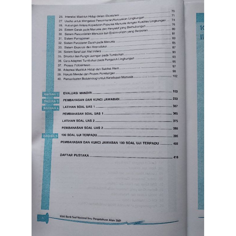 Mulai dari syarat pendaftaran, materi, . Buku Latihan Soal Untuk Smp 1000 Bank Soal Ipa Dan Pembahasan Disertai Kunci Jawaban Shopee Indonesia