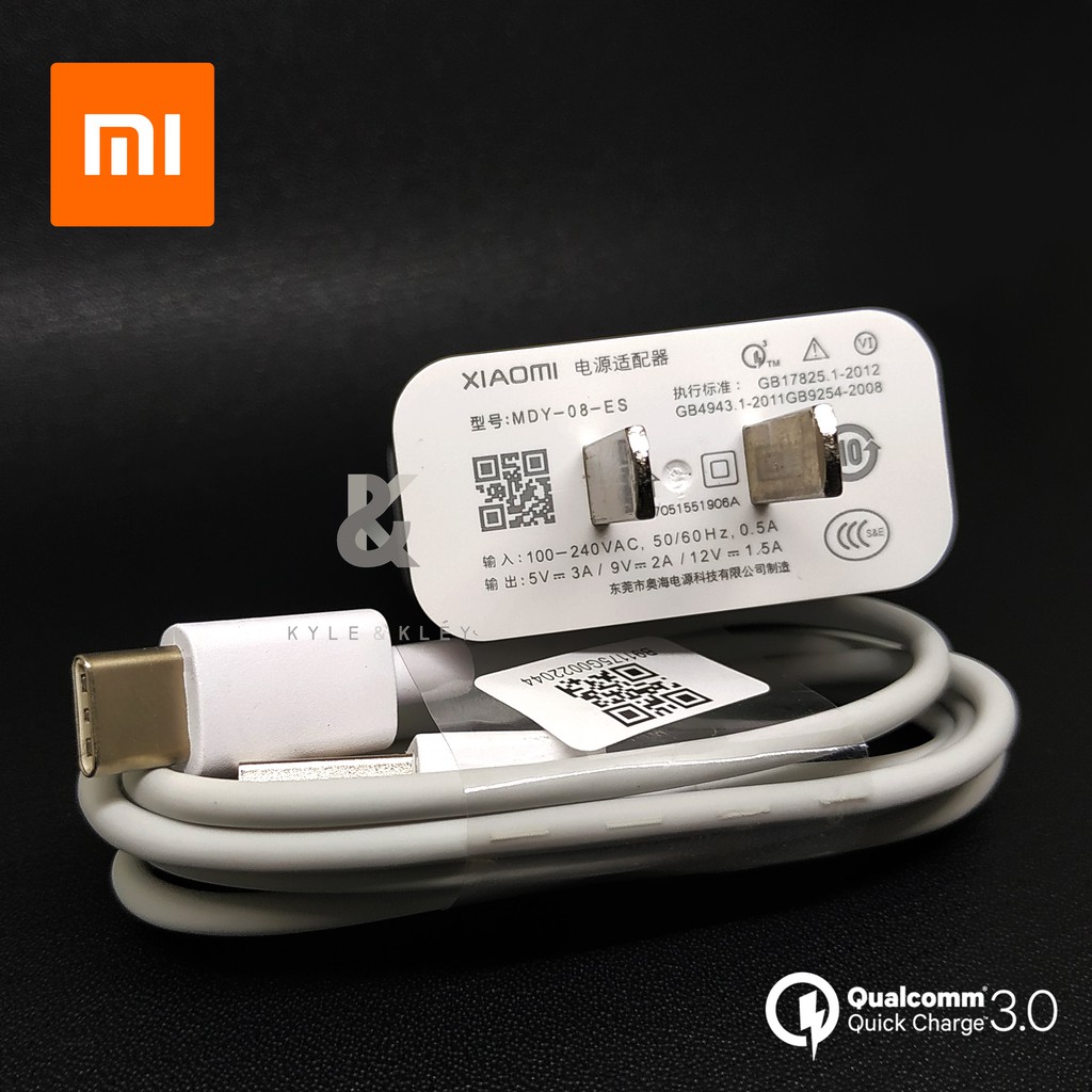 Xiaomi charger original bawaan xiomi note 9 22.5watt fast charging type c usb. Charger Fast Charging Type C XIAOMI Redmi Note 8 Pro Mi