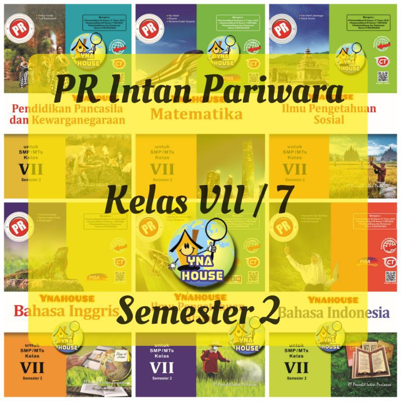 Pariwara biologi smt 2 xi buku intanpariwara kimia buku pr. Buku Lks Pr Intan Pariwara Smp Mts Kelas Vii 7 Semester 2 Matematika Ipa Ips Pkn Inggris Indonesia Shopee Indonesia