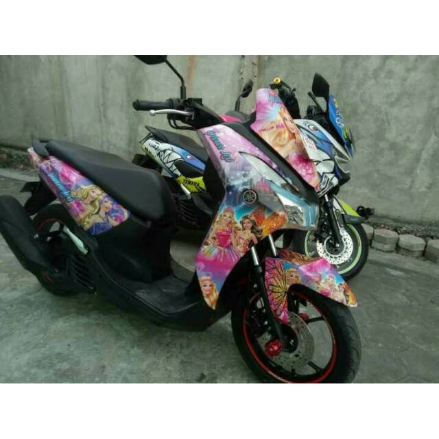 Ada 5 contoh modifikasi digital dari graphic factory spesialis cutting sticker yang bikin aura lexi beda dari standar. Decal Sticker Yamaha Lexi Anime Full Body Shopee Indonesia