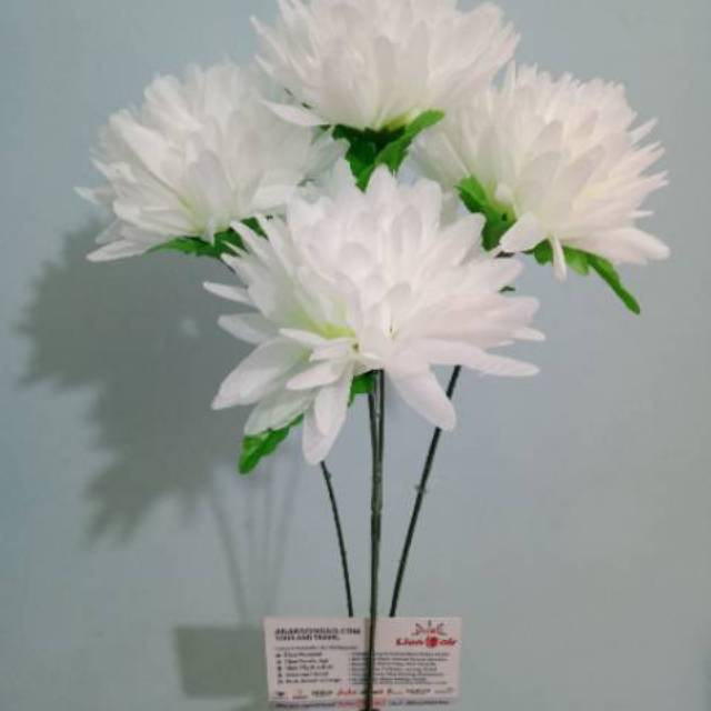 Villa kota bunga seruni fırsatlarına bakın. Bunga Seruni Krisan Putih Buatan Kain Plastik Imitasi Untuk Dekorasi Cafe Shopee Indonesia