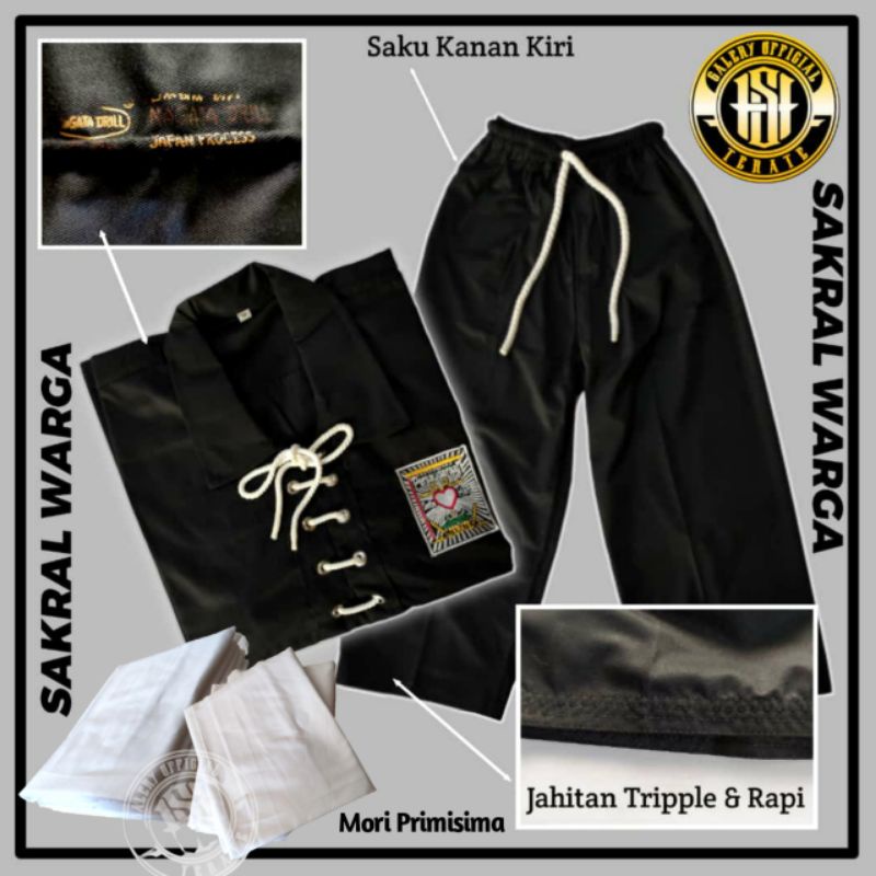 Syarat & ketentuan penerbitan kta dan piagam warga tk 1 2019. Sakral Warga Psht 1 Stel Mori Paket Lengkap Shopee Indonesia