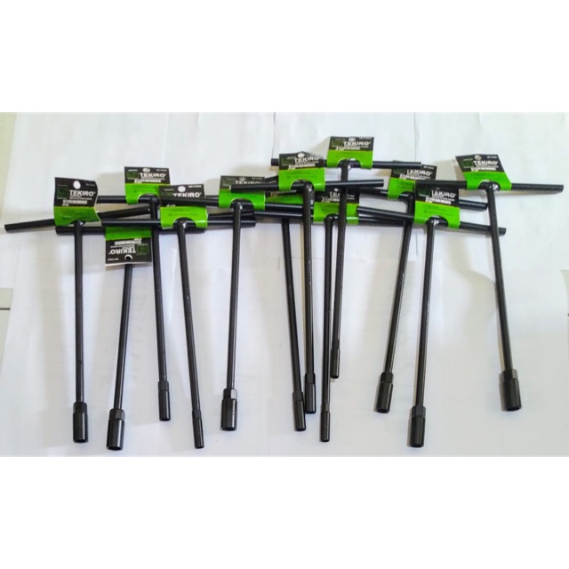 How to distinguish the fake tekiro tools with the original tekiro tools? Paket Tekiro Kunci T Sok T Hitam 8mm 10mm 12mm 14mm Tekiro Shopee Indonesia