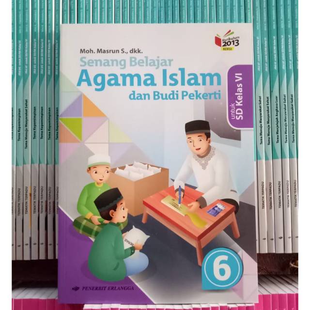 Bapak dan ibu guru serta ananda yang dirahmati alloh, pada edisi kali ini admin akan membagikan link download buku pai kelas 1,2,3,4,5,6 sd/mi kurikulum 2013 revisi 2017 dan 2018. Buku Senang Belajar Agama Islam Kelas 6 Sd K13 Revisi Erlangga Shopee Indonesia