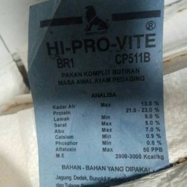 Beli produk hewan peliharaan & pet supplies di blibli. Voer 511 Pakan Ayam Bebek Kalkun Entog Untuk Usia Starter 1 21 Hari Shopee Indonesia