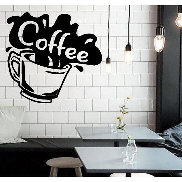 Jual Stiker Unik Kaca Dinding Cafe Wall Sticker Kopi Tumpah Otop44 Indonesia|Shopee Indonesia 624_X_624_jpg