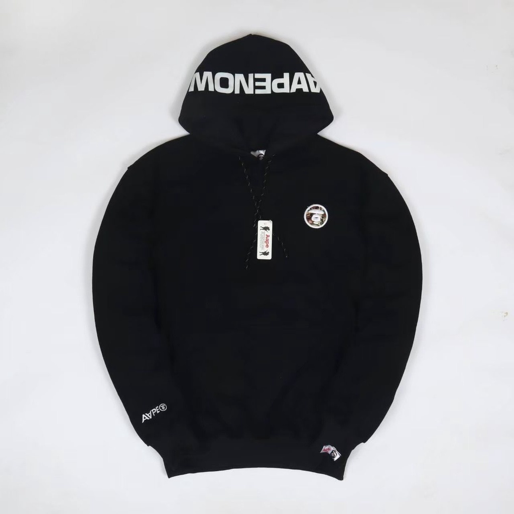 Long sleeve shirt grey man · aape by bathing ape long sleeve shirt grey&nbsp;. Jual Jaket Hoodie Aape Logo Indonesia Shopee Indonesia