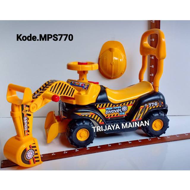 MAINAN MOBIL DORONG EXCAVATOR BEKO | Shopee Indonesia