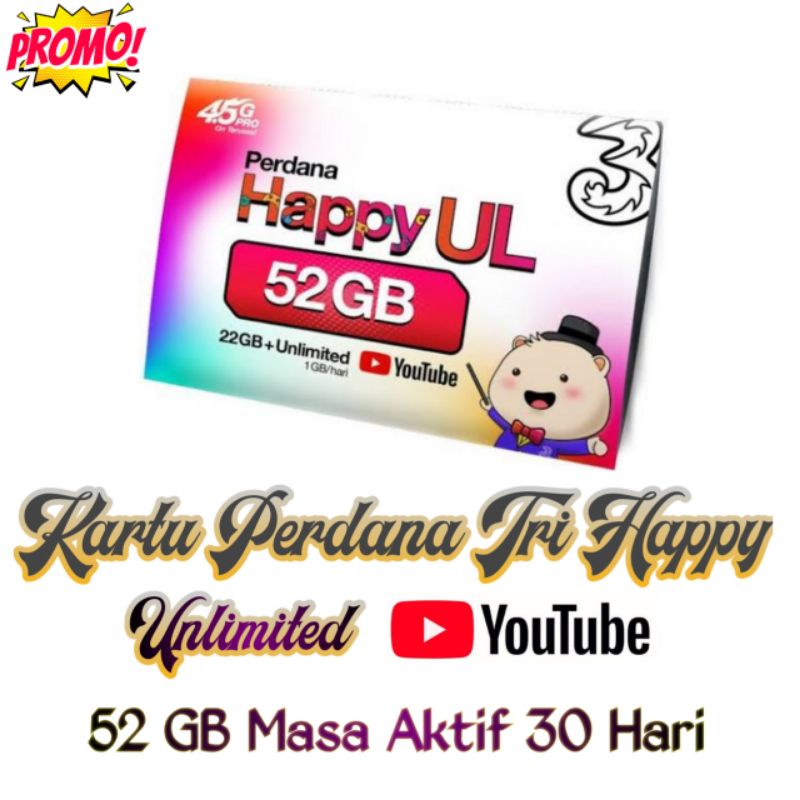 Kartu kuota tri 22gb unlimited youtube. Harga Tri 22gb Terbaru Agustus 2021 Biggo Indonesia