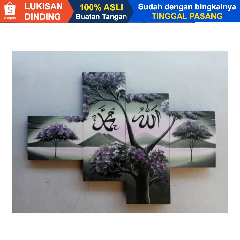 Lukisan Panel Pemandangan Alam Nuansa Abu Abu Lukisan Kaligrafi Pemandangan Alam Nuansa Abu Abu | Shopee Indonesia 1000_X_1000_jpg