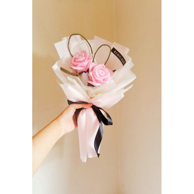 ✓ pengiriman cepat ✓ pembayaran 100% aman. Ready Double Roses Felt Flower Bouquet Buket Bunga Flanel Kado Ultah Wisuda Valentine Anniversary Shopee Indonesia