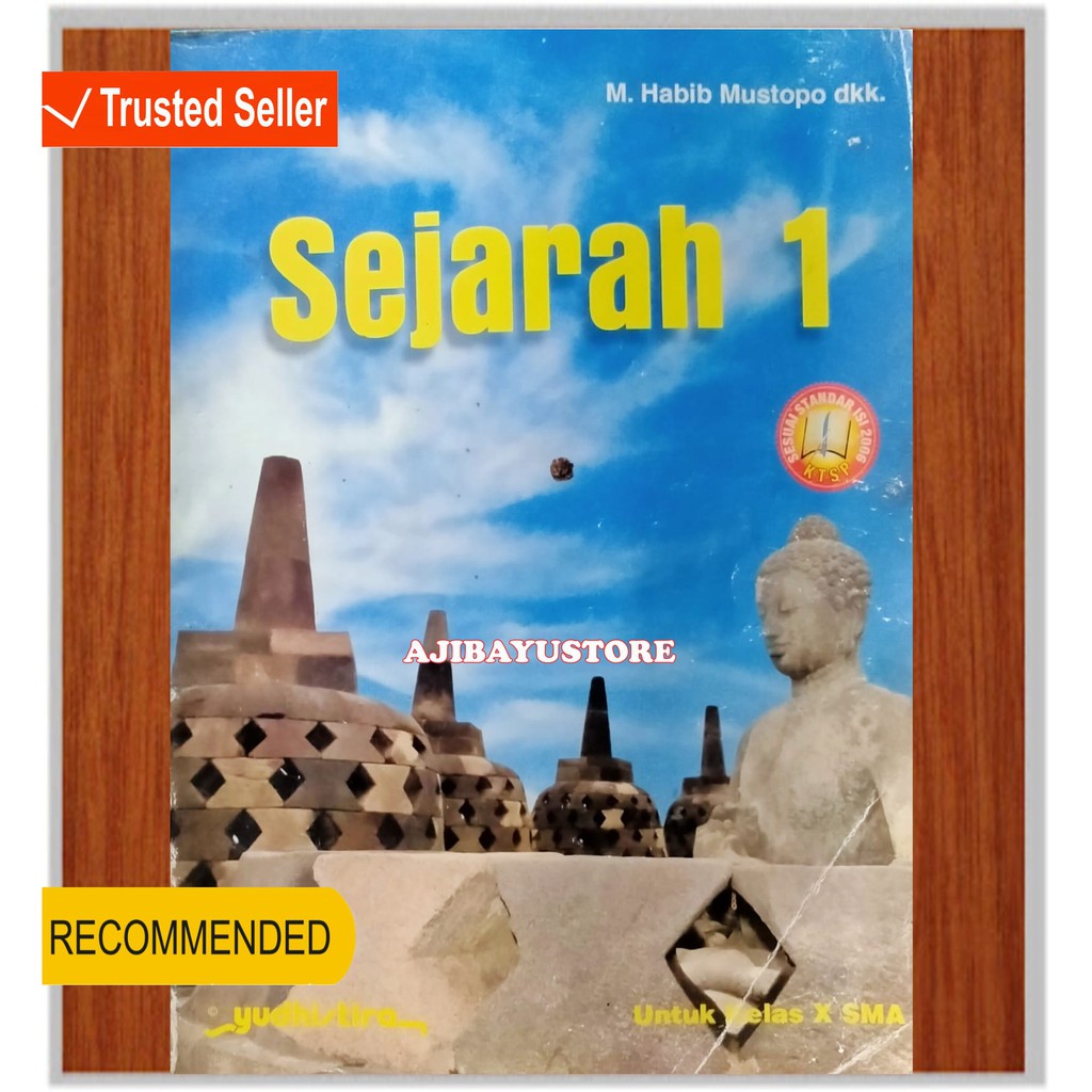 Download pdf sejarah peminatan kelas 12 kurikulum 2013 silabus download buku kurikulum ktsp 2006 sma ma kelas 12 semester 1 dan 2. Buku Sejarah Sma Sejarah 1 Sma Kelas 1 10 X Ktsp 2006 M Habib Mustopo Yudhistira Shopee Indonesia