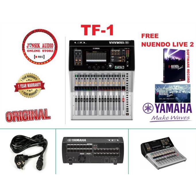 Daftar harga mixer digital yamaha tf1 terbaru april 2022. Jual Yamaha Tf1 Digital Mixer Original Indonesia Shopee Indonesia