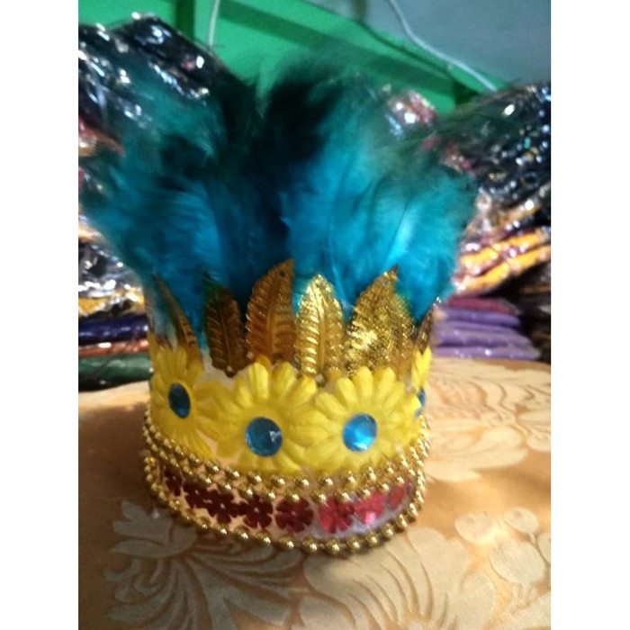 Halo guru, hari ini video ini berisi tutorial membuat topi adat papua semoga bermanfaat. Jual Topi Bulu Hiasan Kepala Variasi Adat Dayak Kalimantan Karnaval Tari Indonesia Shopee Indonesia