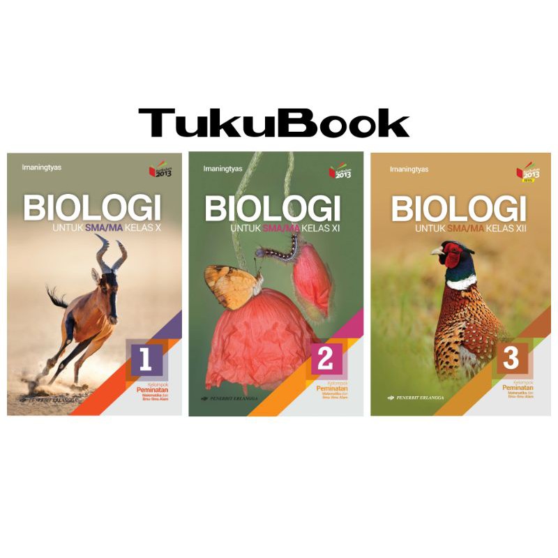 Buku ajar biologi sma kurikulum 2013 jilid 1 kelas x jilid 2 kelas xi jilid 3 kelas xii tim . Buku Biologi Sma Kelas 10 11 12 K13n Revisi Irnaningtyas Shopee Indonesia