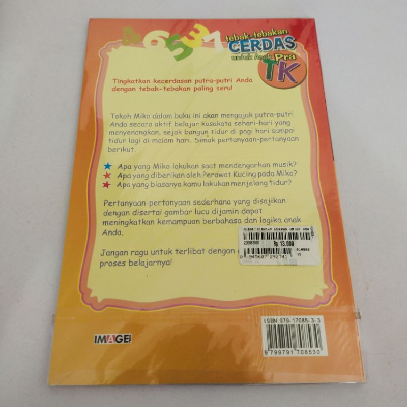 Atau tebaka tebakan logika yang memeras otak teka teki tebak tebakan teka. Buku Obral Super Murah Buku Tebak Tebakan Cerdas Untuk Anak Pra Tk Shopee Indonesia