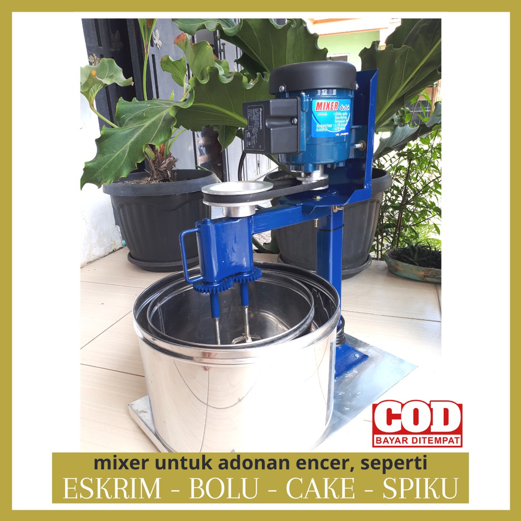 Jual HARGA MESIN PENGADUK ES CREAM - HARGA ALAT PENGADUK ES KRIM - MIXER  LISTRIK Indonesia|Shopee Indonesia
