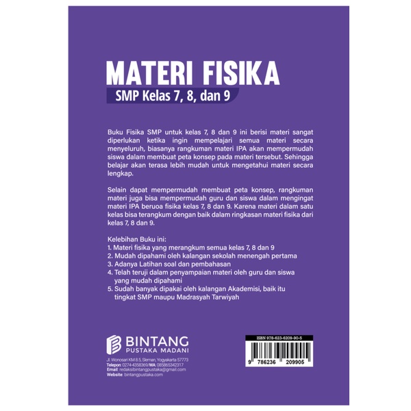 Rangkuman materi fisika kelas x semester 2. Materi Fisika Smp Kelas 7 8 Dan 9 Shopee Indonesia