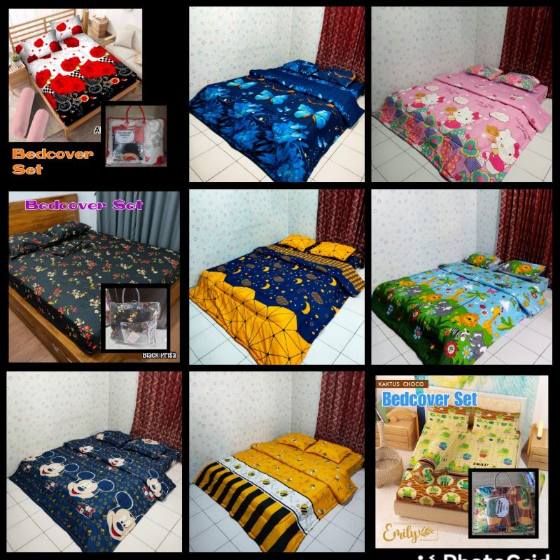 Jual ellenov katun lokal j botanical set sprei & bedcover homemade terbaru online di blibli ✔️ penjual terpercaya ✔️gratis ongkir ✔️jaminan 14 hari . Set Bed Cover Home Made 180x200 Shopee Indonesia
