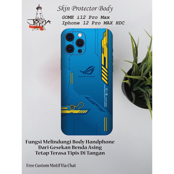 Iphone 12 pro max 512gb hdc 6.7rp2.350.000: Dapat 2pcs Garskin Gome I12 Pro Max Atau Iphone 12 Promax Hdc Motif Rog Free Custom Motif Shopee Indonesia
