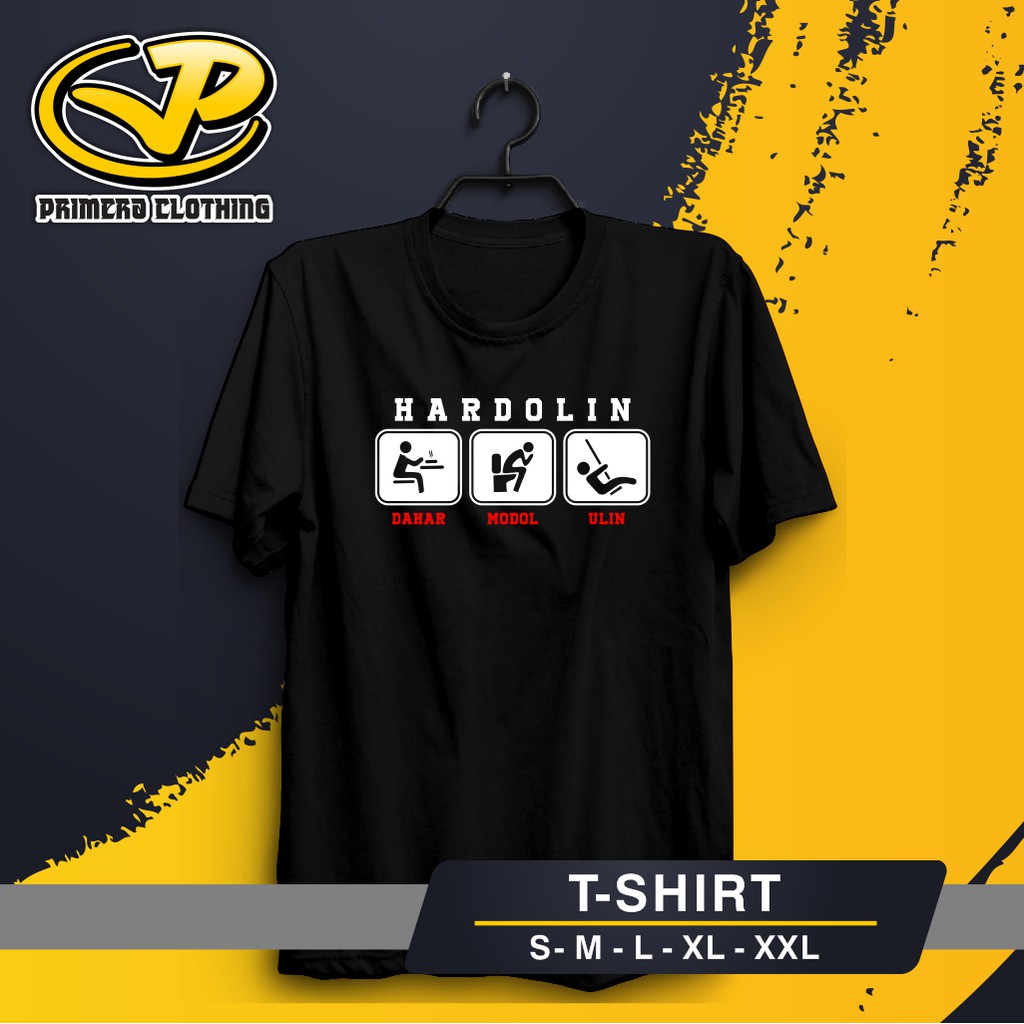 KAOS BAJU KATA UNIK KERAN BAHASA SUNDA HARDOLIN DAHAR MODOL ULIN-PRIMERA  CLOTHING | Shopee Indonesia