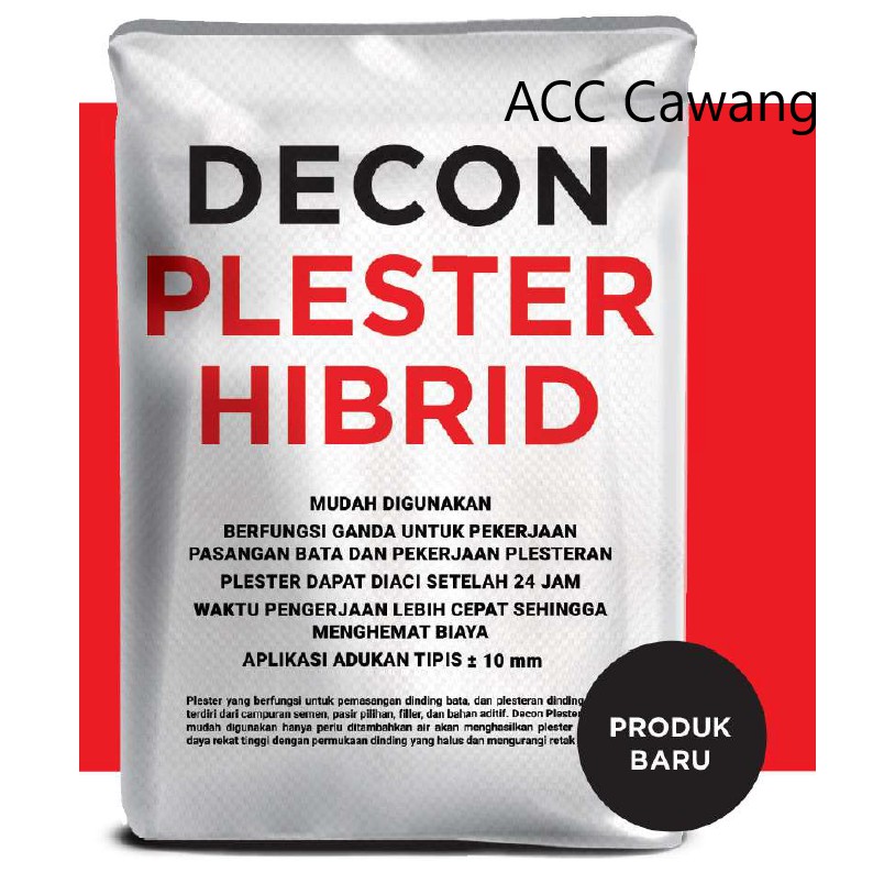 Jual Decon Plester Hibrid Pasang Batako Bata Merah dan Plester Dinding  Indonesia|Shopee Indonesia