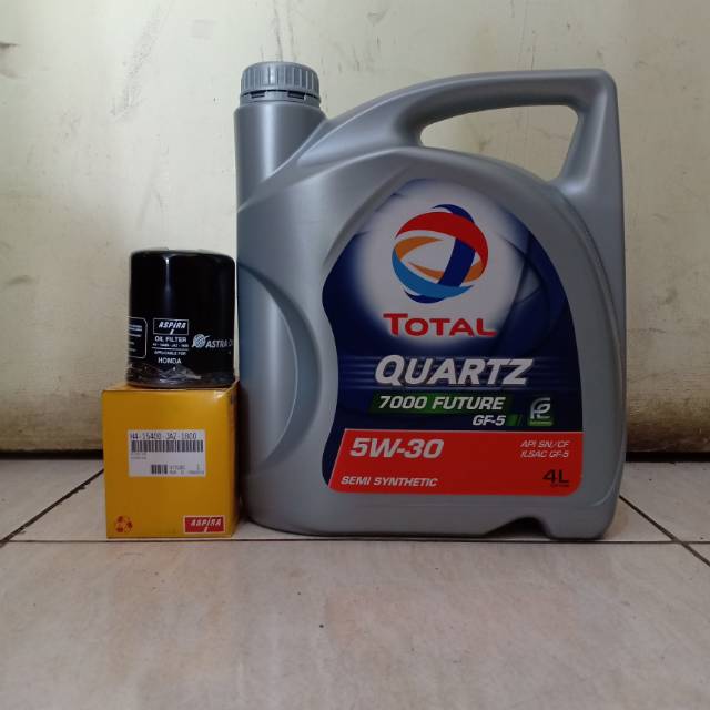 Pada servis berkala mobil yang kerap disebut berkategori lsuv 5 penumpang ini diwajibkan masuk bengkel remsi tiap kelipatan 10000 km. Paket Oli Total 5w 30 Kemasan 4 Liter Filter Oli Mobilio Jazz Crv Hrv Brv Honda City Shopee Indonesia