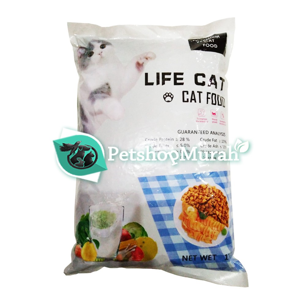 Spesifikasi dari dry food life cat 1 kg makanan kucing · merek. Jual Life Cat Premium Cat Food 1 Kg Makanan Kucing Repack 1kg Repacking Shopee Indonesia