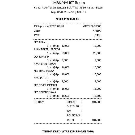 Bagaimana tata cara mengajukan pembiayaan dengan home credit indonesia? Kwitansi Apotek