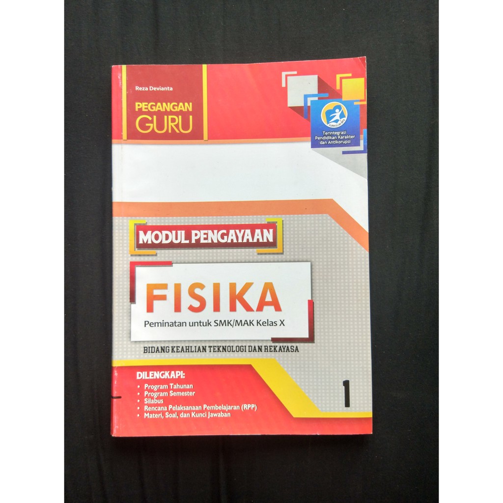 Jual Modul Guru Fisika Teknologi Dan Rekayasa SMK/MAK Kelas X  Indonesia|Shopee Indonesia
