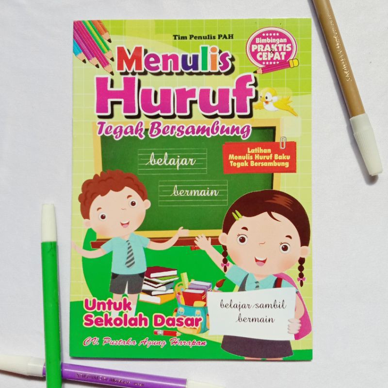 Keseharian kelas 2 di pola 11: Buku Menulis Huruf Tegak Bersambung Latin Untuk Sd Shopee Indonesia