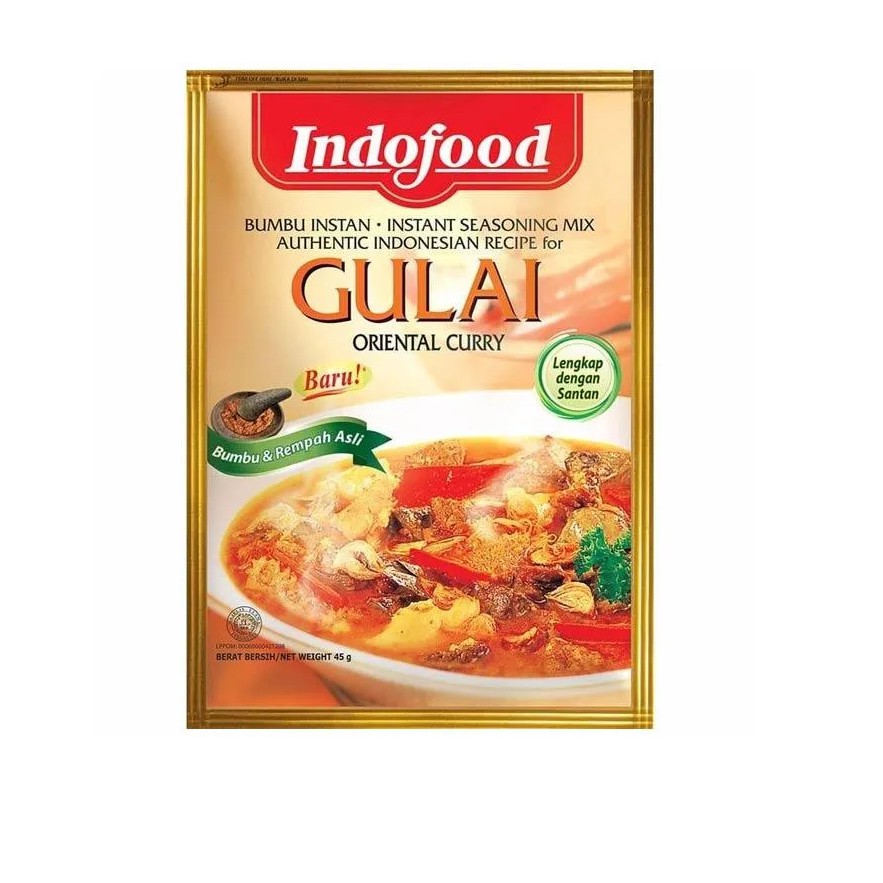 Ditonton lebih 2,4 juta kali, video handuk dilumuri tepung tipu pembeli ayam goreng viral di medsos. Jual Bumbu Instan Indofood 45gr Rendang Kare Soto Opor Gulai Ayam Padang Indonesia Shopee Indonesia
