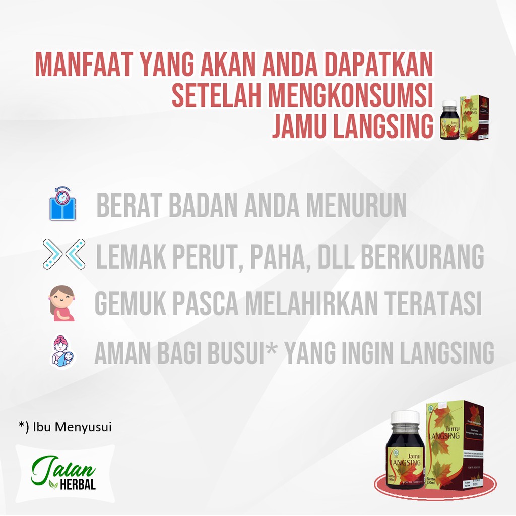 Jamu Pelangsing Badan Tubuh Pria Wanita Ibu Menyusui Melahirkan Obat Madu  Herbal Diet Anti Gemuk | Shopee Indonesia