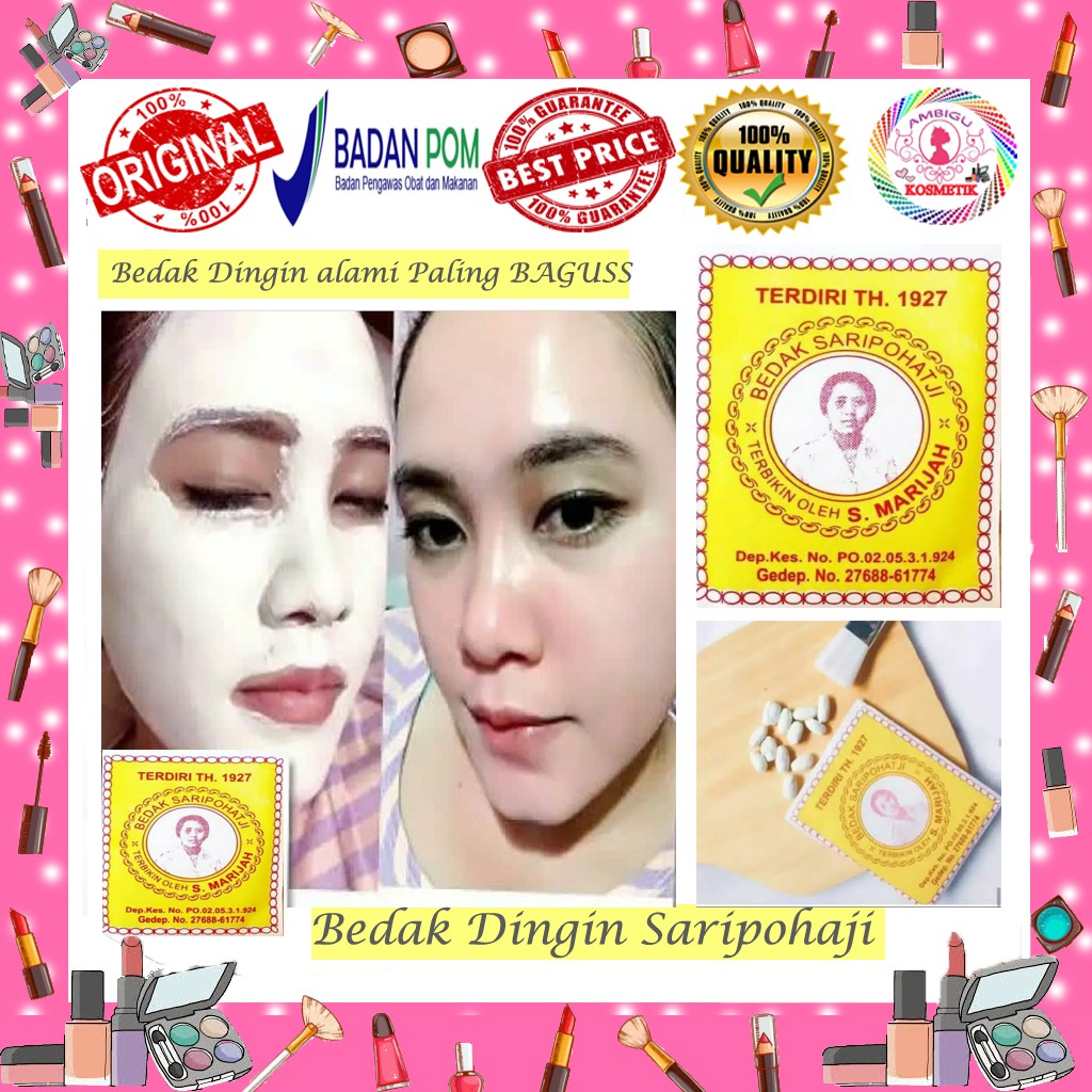 Nah, untuk itu bedak dingin sari . Jual Original Bedak Dingin Alami Saripohatji Bedak Dingin Bisa Digunakan Untuk Pria Dan Wanita Indonesia Shopee Indonesia