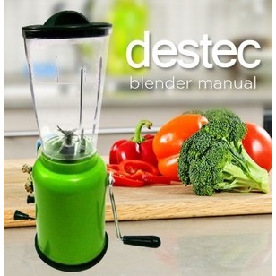 Blender Manual Destec 1 Tabung | Hemat Biaya Listrik | Shopee Indonesia