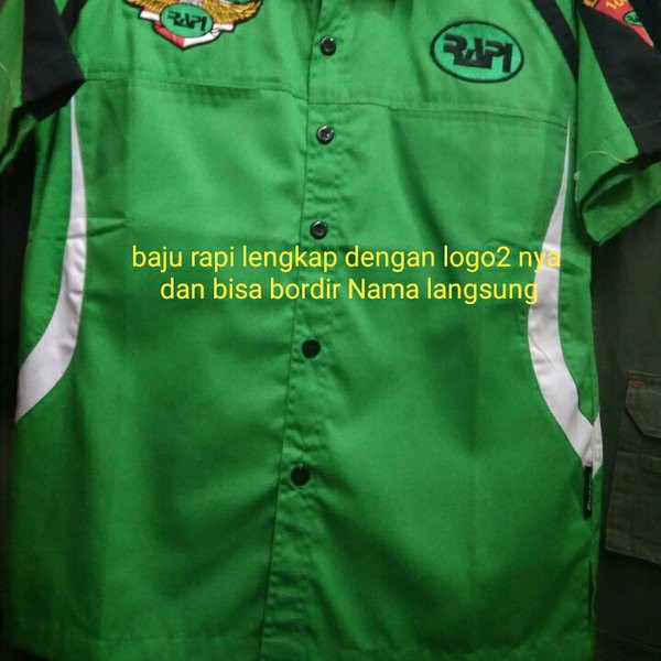 Jual seragam rapi nasional. full bordir Indonesia|Shopee Indonesia