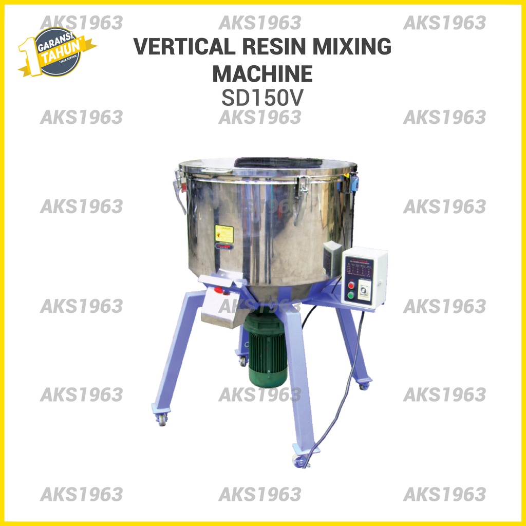 Jual Mesin Pengaduk Warna Plastik Model Vertical Resin Mixer-SD-150V  Indonesia|Shopee Indonesia