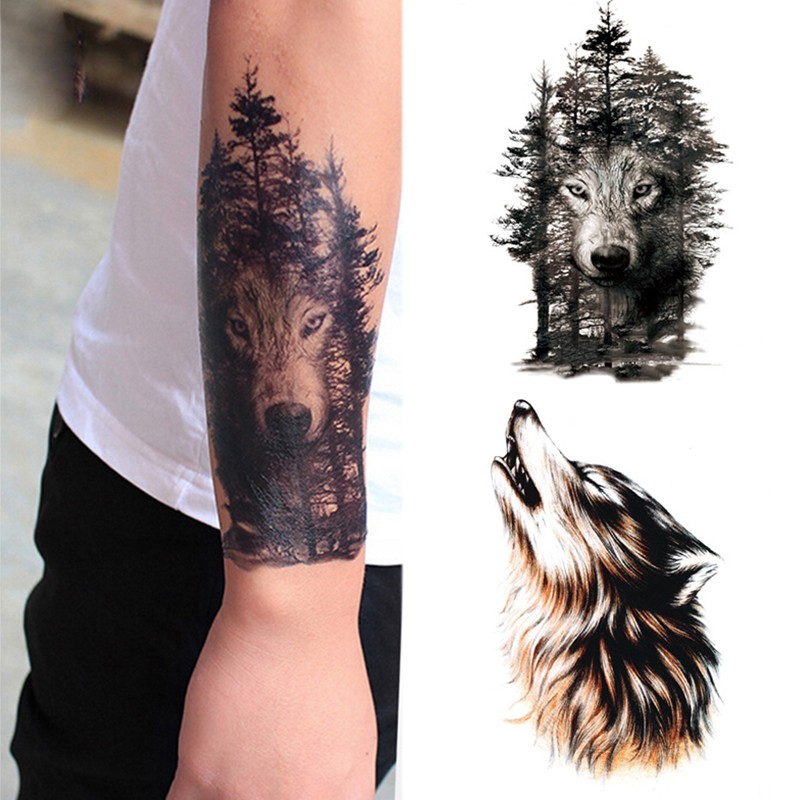 Tatuagem Temporária A Arte Corporal Floresta Tempor @ @ Ar @ @ Í @ @ O | Shopee Brasil 800_x_800_jpg