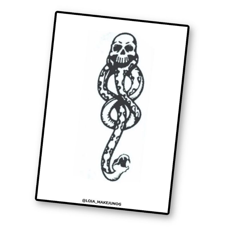Tatuagem Comensal Da Morte-Harry Potter | Shopee Brasil 800_x_800_jpg