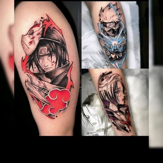 N° 22 - Trio De Tatuagem Temporária - Naruto - Adesivo | Shopee Brasil 320_x_320_jpg