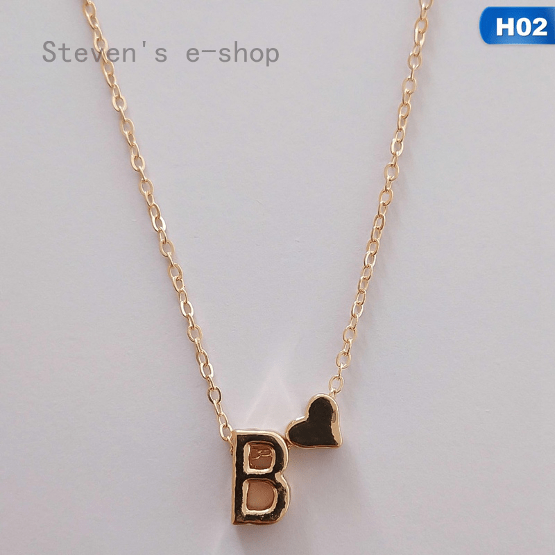 Colar Com Pingente Personalizado Em Formato De Letra