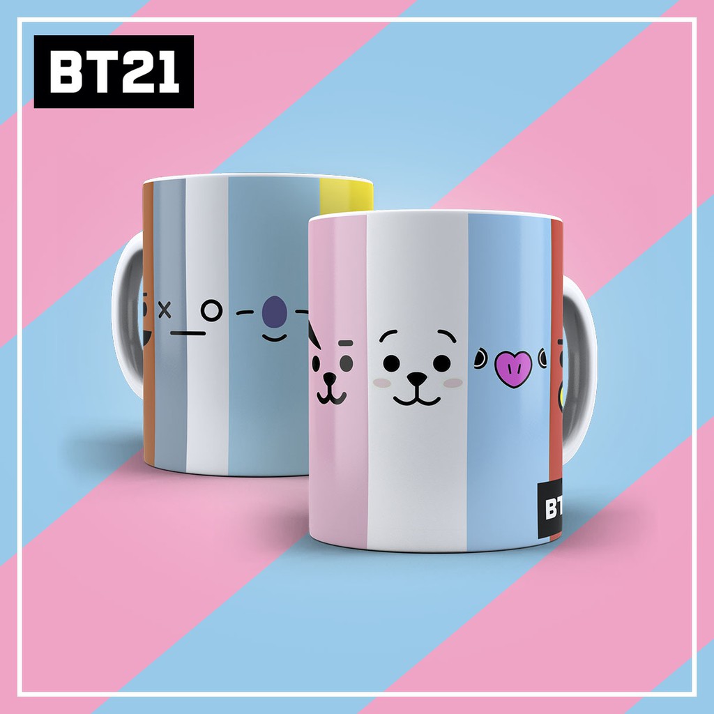 Caneca xicara personalizada com sua ideia foto frase logo. Caneca Personalizada Bt21 Bts Army Kpop Shopee Brasil
