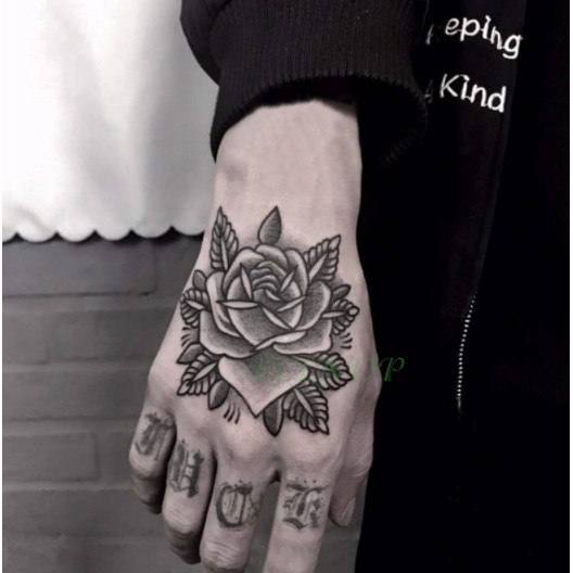 Tatuagem Temporária Rosa Nas Mãos Envio Imediato! | Shopee Brasil 528_x_528_jpg