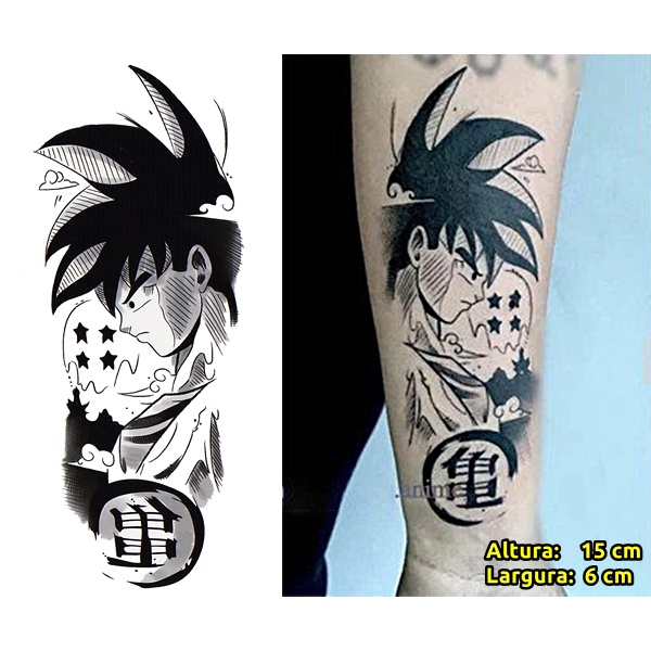 Tatuagem Falsa Adesiva Anime Dragon Ball Naruto Goku Envio Imediato | Shopee Brasil 600_x_600_jpg