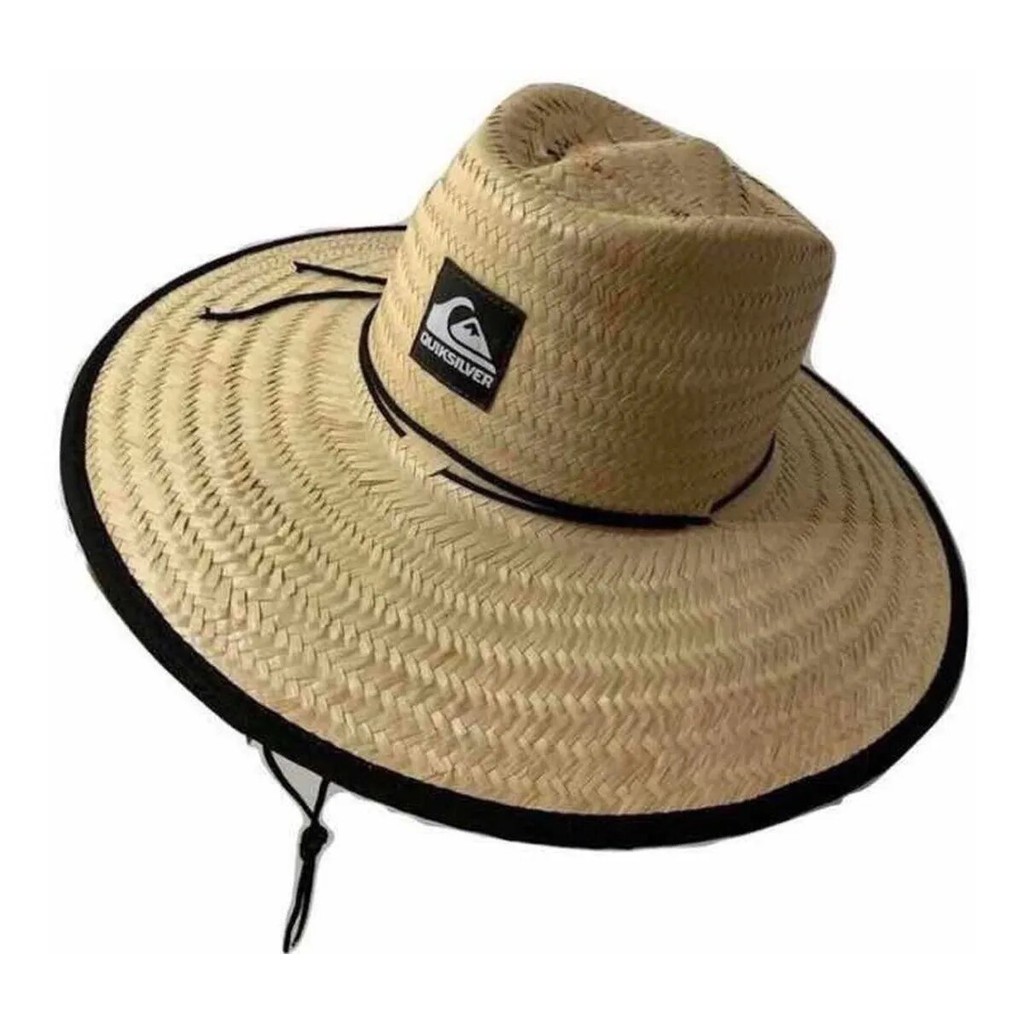 Chapéu De Palha Estampado Feminino Masculino Praia Sol